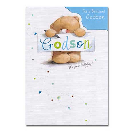 Godson Birthday Forever Friends Card